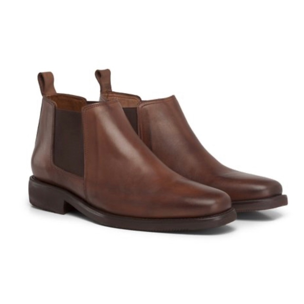 Rossi & Caruso Men’s Leather Ankle Boots Sz 43(US 10)